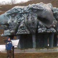 Four-Headed Thunderbird Statue