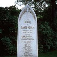 Hazel Miner's Memorial