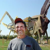 Grasshoppers in the Field: Enchanted Highway