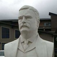 Teddy Roosevelt's Giant Head