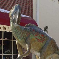 Statue of World's First Dinosaur