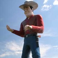 Muffler Man - Rodeo Cowboy