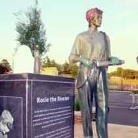 Bronze Statue of Rosie the Riveter