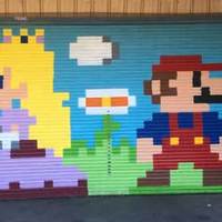 Mario, Princess Peach, Donkey Kong Murals