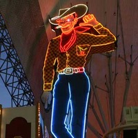 Vegas Vic: Giant Neon Cowboy