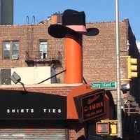Large Hat on a Pole