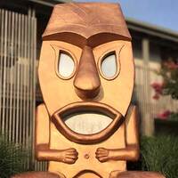 Easter Island Tiki Photo-Op