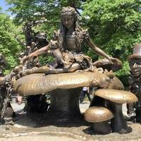 Giant Alice in Wonderland Sculpture