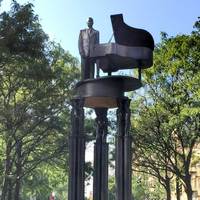 Duke Ellington Piano Statue
