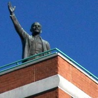 Rooftop Statue of Lenin