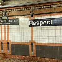 Respect Subway Stop