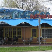Whale on Restaurant Roof