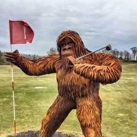 Golfing Bigfoot