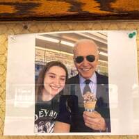 Joe Biden Ate Ice Cream Here