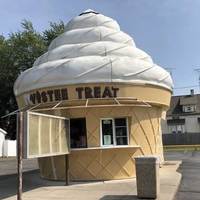 Ice Cream Cone-Shaped Building