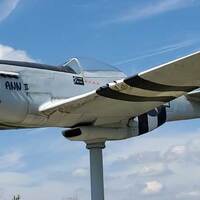 P-51 Mustang on a Pole