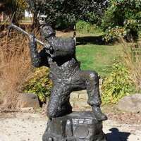 Coal Miner Statue
