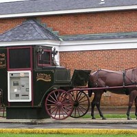 Amish Horse and Wagon ATM