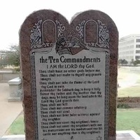 Ten Commandments Monument
