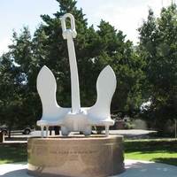 Anchor from U.S.S. Oklahoma