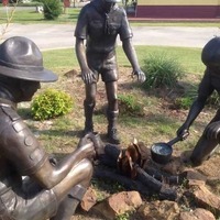 Statue - America's First Boy Scout Troop