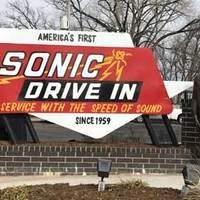 First Sonic Drive-In Sign