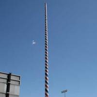 World's Tallest Barber Shop Pole