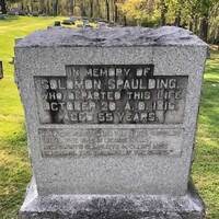 Grave of Solomon Spaulding