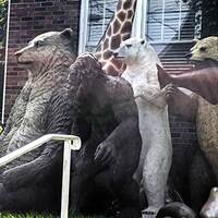 Yard Statue Zoo