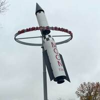 Rocket in Moon Park