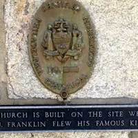 Marker: Where Ben Franklin Flew His Kite