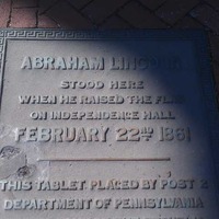Abe Lincoln Stood Here