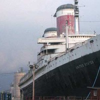 Giant Ship Hulk - SS United States