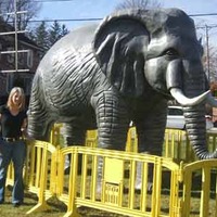 Elephant Statue - Breeding Ranch Tribute
