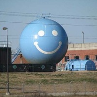 Smiley Face Water Tank