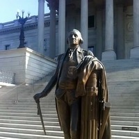 Washington Statue Left Damaged To Show Yankee Evil