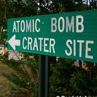 Atom Bomb Dropped Here