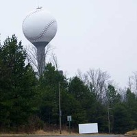 Baseball Water Tower