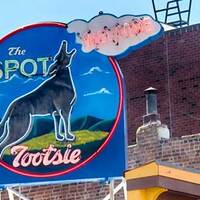 Neon Tootsie the Coyote