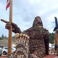 World's Largest Wooden Bigfoot
