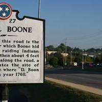 Marker: Last Boone Bear Tree