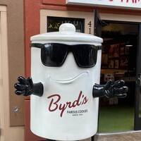 Byrd's Famous Cookies Jar