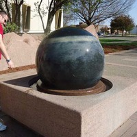 Spin the Giant Granite Sphere