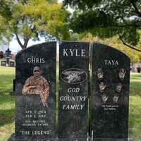 Grave of the American Sniper