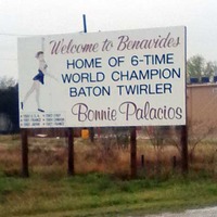 World Champion Baton Twirler Billboard