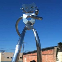 Traveling Man: 38-Foot-Tall Robot Gumby
