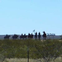Metal Cutout U.S. Cavalry