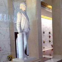 Washington, Adams, Jefferson, Madison Statues in a Mausoleum