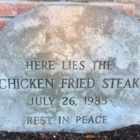 Grave of Chicken Fried Steak