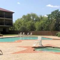 Texas-Shaped Swimming Pool